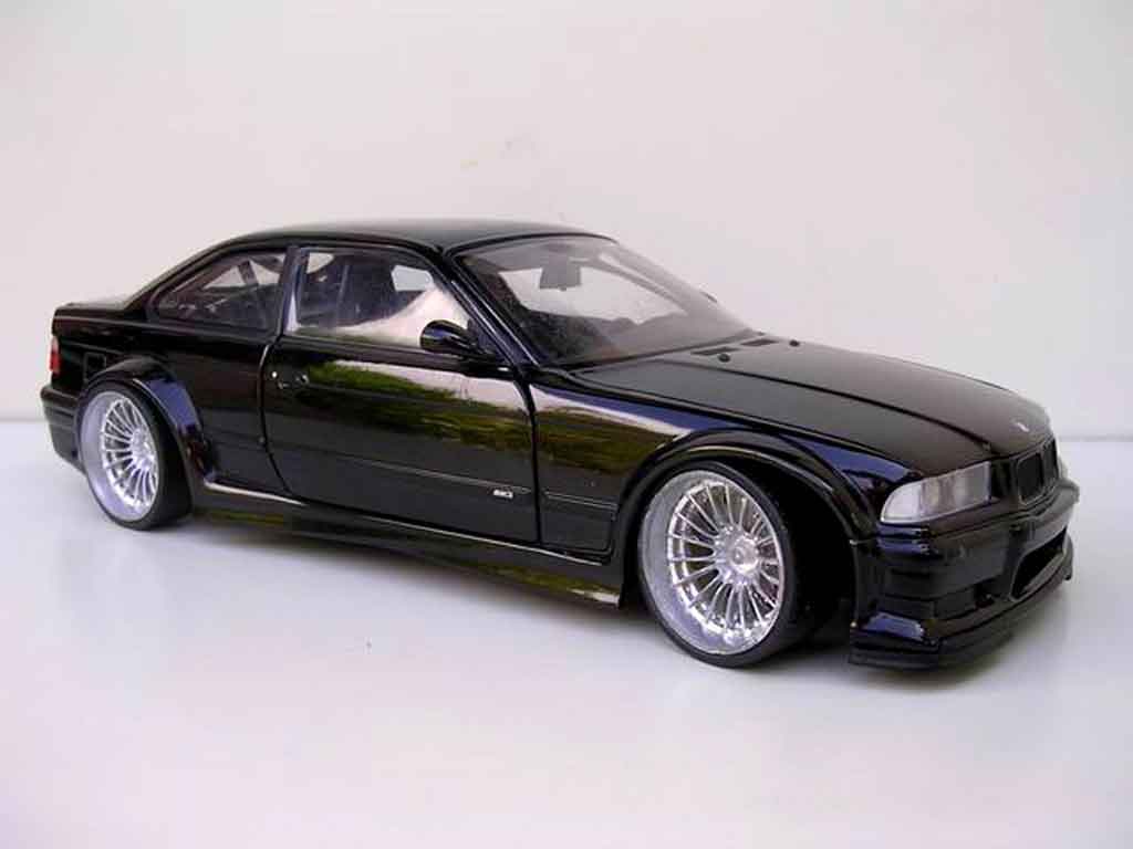 Diecast model cars Bmw M3 E36 1/18 Ut Models jaune E36 jantes alu tuning 